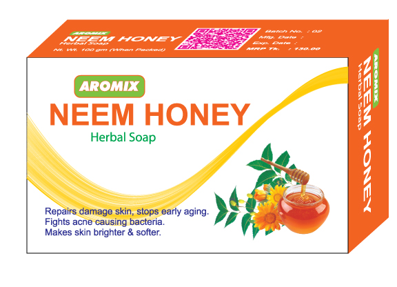 Aromix Neem Honey Soap-105g