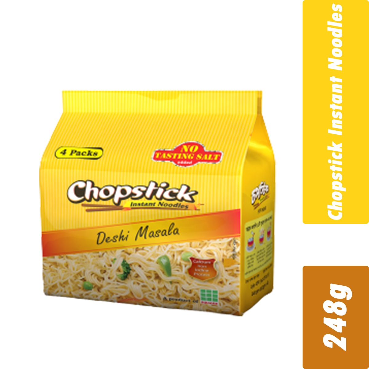 Chopstock instant Noodles deshi masala 4pis