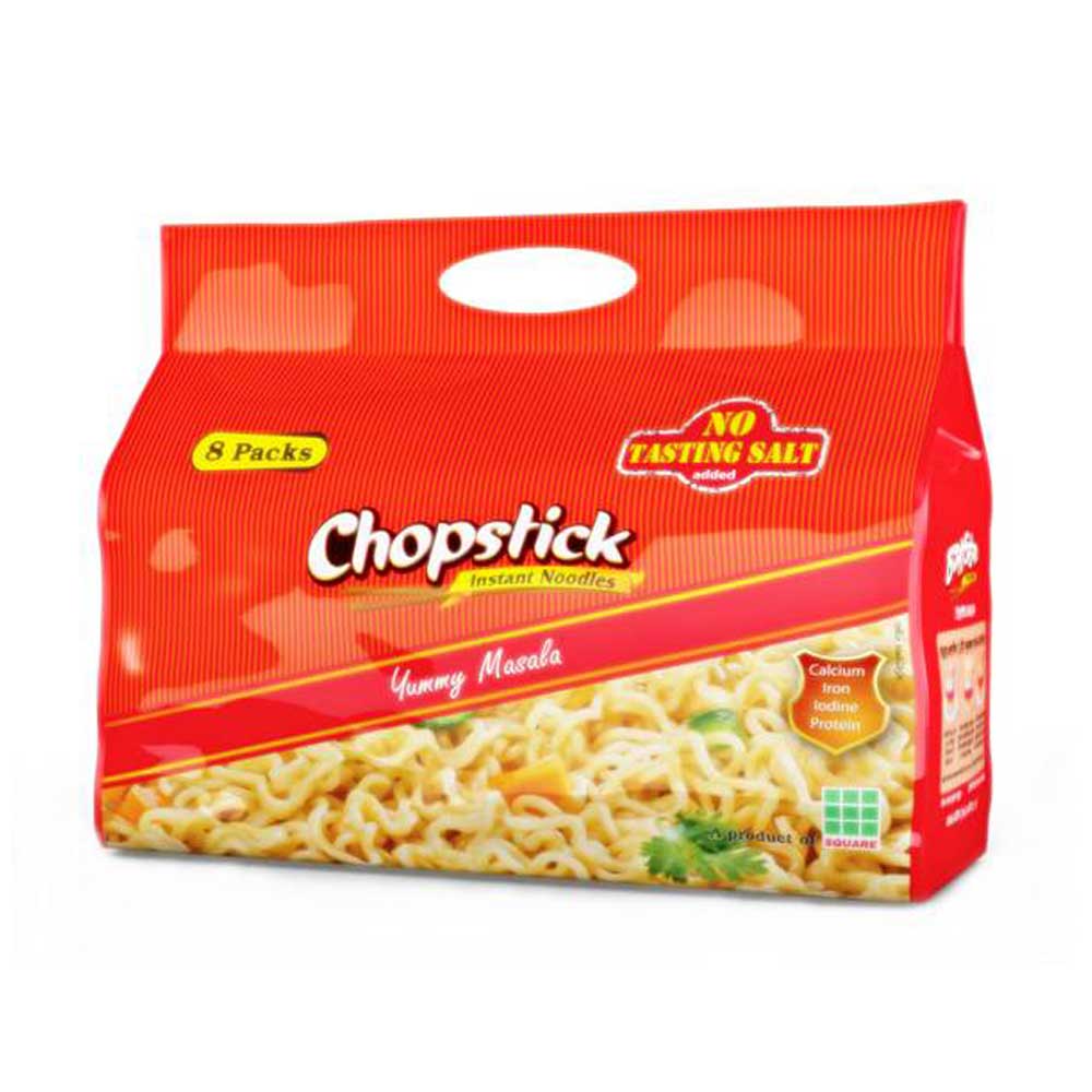 Chopstick instant Noodles yummy masala 8pis